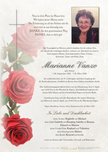 Parte von Marianne Vanzo