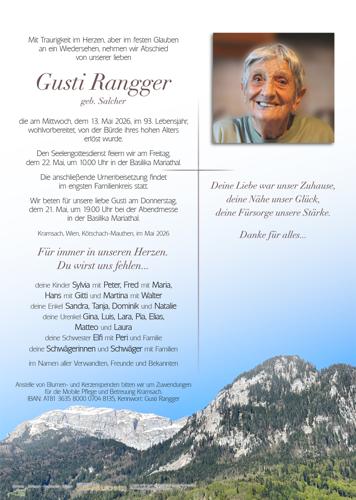 Parte von Gusti Rangger