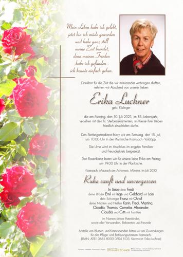 Parte von Erika Luchner