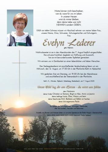 Parte von Evelyn Lederer