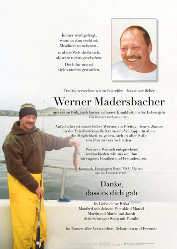 Parte von Werner Madersbacher