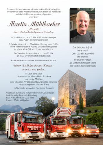 Parte von Martin Mühlbacher