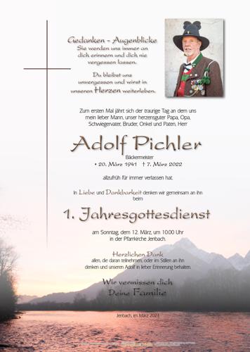 Parte von Adolf Pichler