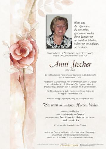 Parte von Anni Stecher