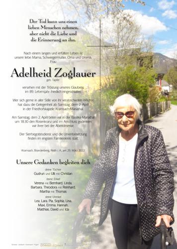 Parte von Adelheid Zoglauer