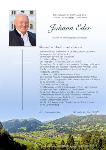 Parte von Johann Eder