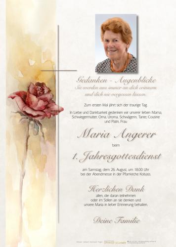 Parte von Maria Angerer