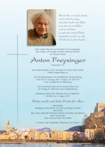 Parte von Anton Freysinger