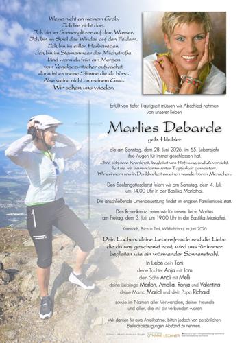 Parte von Marlies Debarde