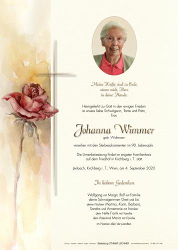 Parte von Johanna Wimmer