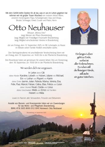 Parte von Otto Neuhauser