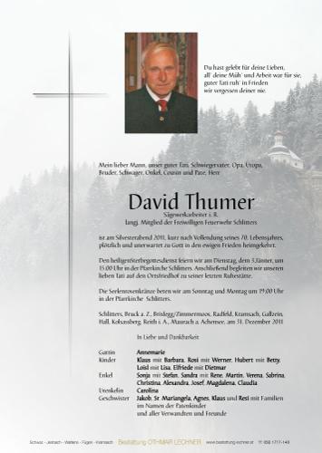 Parte von David Thumer