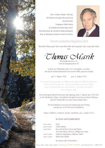 Parte von Thomas Marik
