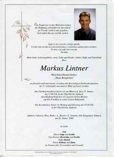 Parte von Markus Lintner