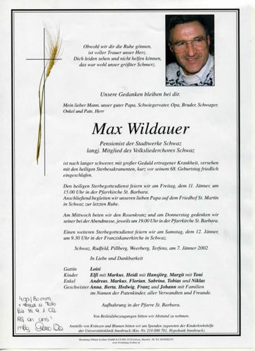 Parte von Maximilian Wildauer