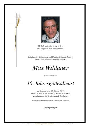 Parte von Maximilian Wildauer