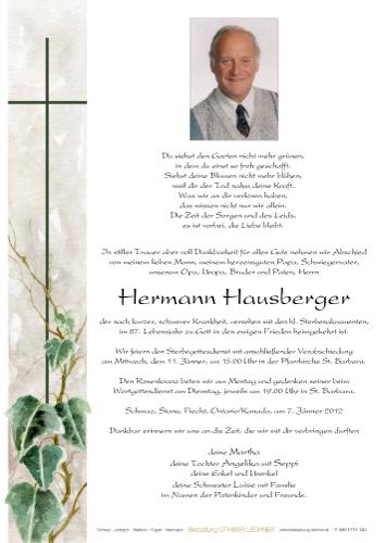 Parte von Hermann Hausberger
