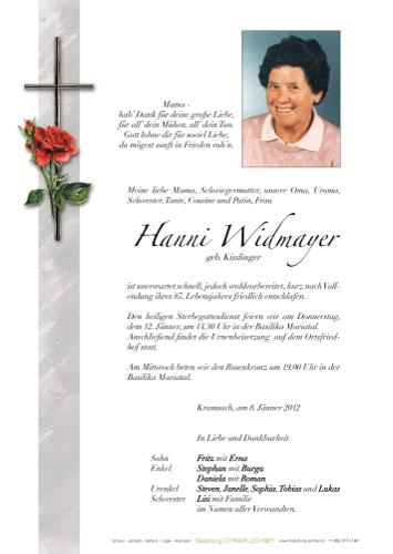 Parte von Johanna Widmayer