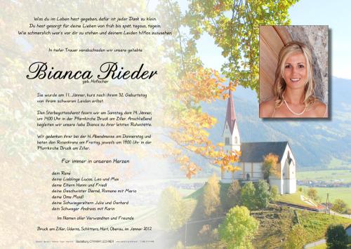 Parte von Bianca Rieder