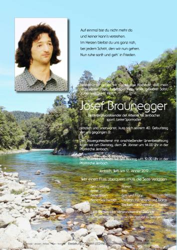 Parte von Josef Braunegger