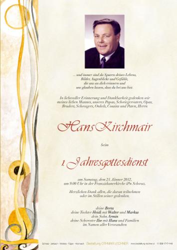 Parte von Johann Kirchmair