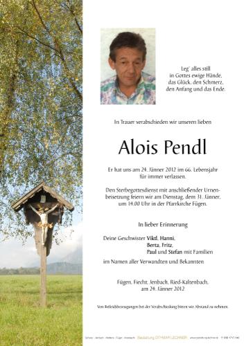 Parte von Alois Pendl