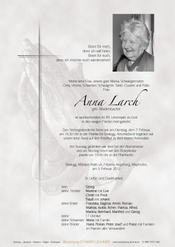 Parte von Anna Larch