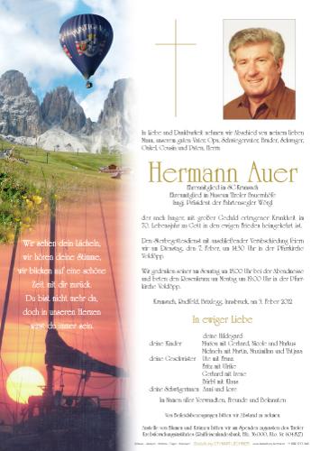 Parte von Hermann Auer