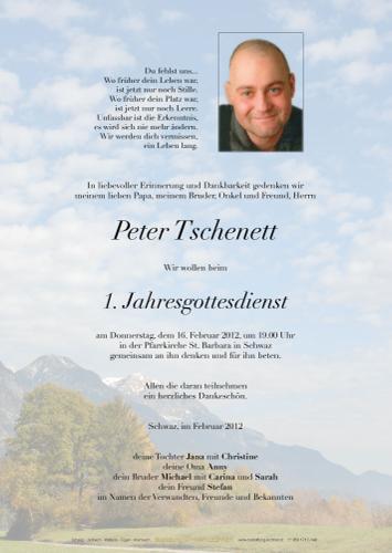 Parte von Peter Tschenett