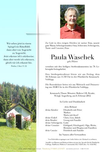 Parte von Paula Waschek