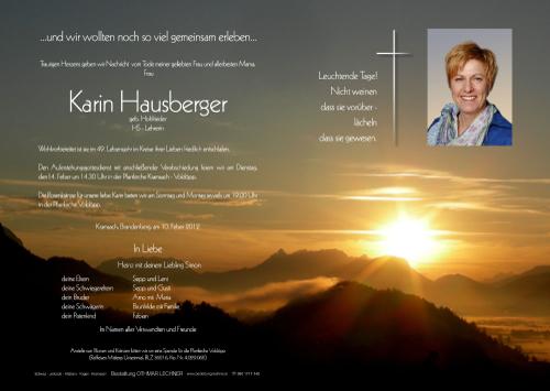 Parte von Karin Hausberger