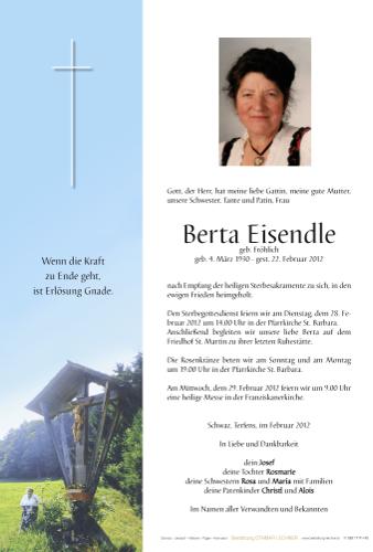 Parte von Berta Eisendle