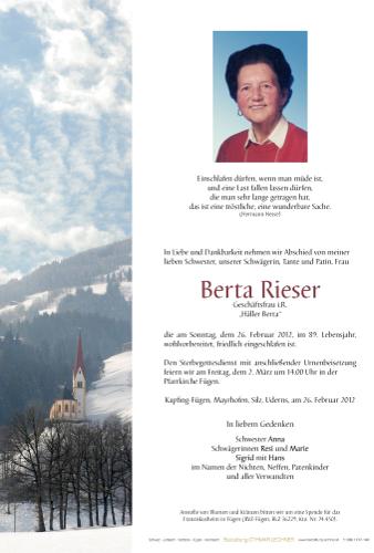 Parte von Berta Rieser
