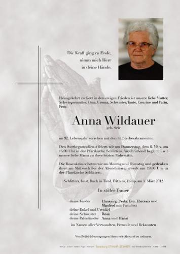 Parte von Anna Wildauer