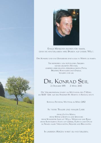 Parte von Seil Konrad Dr.