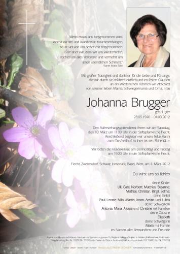 Parte von Johanna Brugger