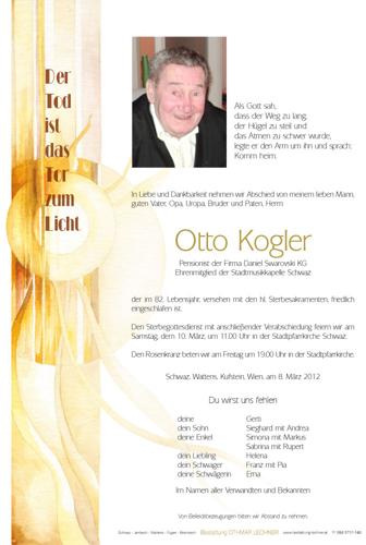 Parte von Otto Kogler
