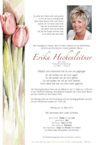 Parte von Erika Hechenleitner