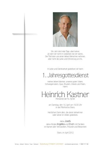 Parte von Heinrich Kastner