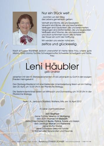 Parte von Helene Häubler