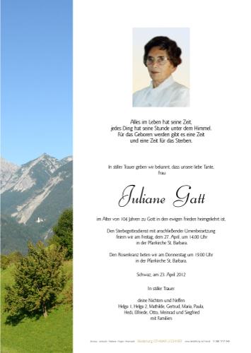 Parte von Juliane Gatt
