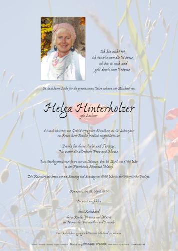 Parte von Helga Hinterholzer