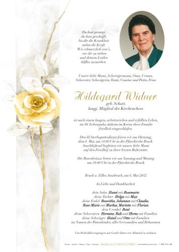 Parte von Hildegard Widner