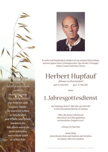 Parte von Herbert Hupfauf