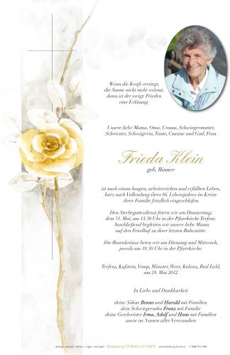 Parte von Frieda Klein