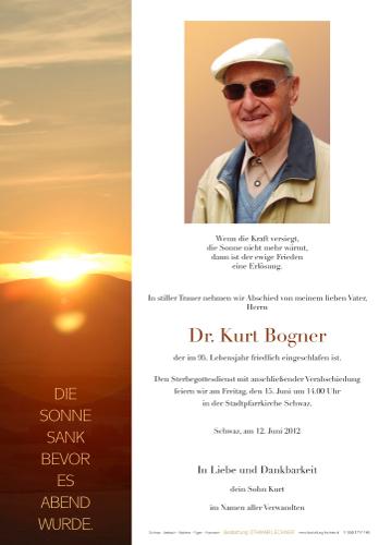 Parte von Bogner Kurt Dr.