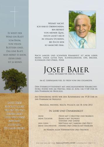 Parte von Josef Baier