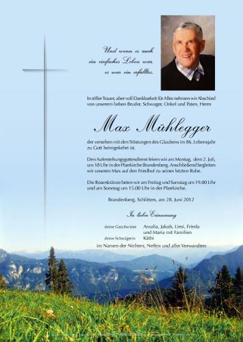 Parte von Maximilian Mühlegger