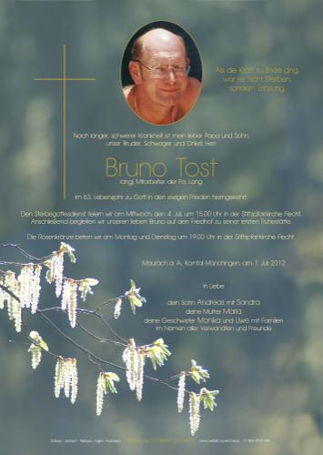 Parte von Bruno Tost