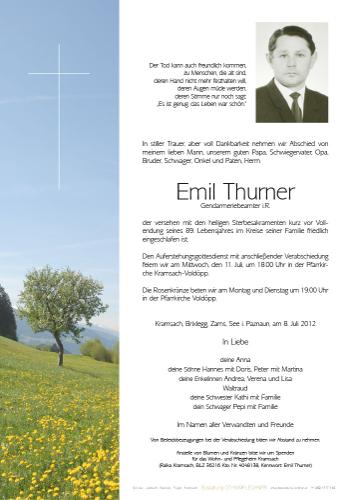 Parte von Emil Thurner